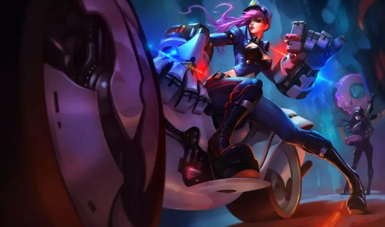 Officer Vi skin