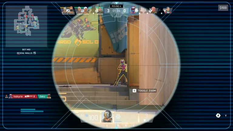 Spectre Divide mountaintop scope POV