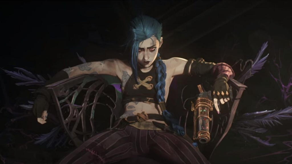 League champion Jinx in Arcane.