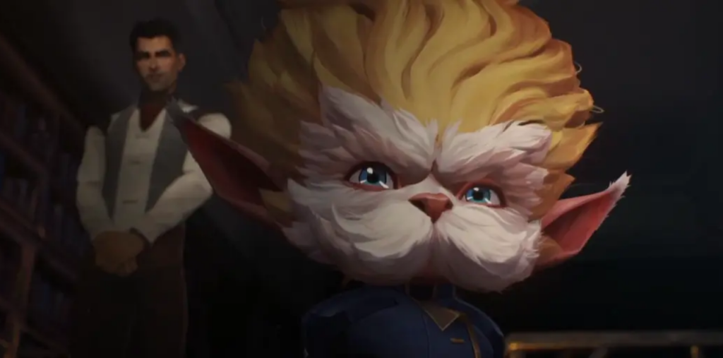 Arcane's Heimerdinger and his pupil, Jayce. 