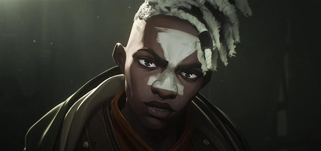 Arcane's Ekko in his Firelight skin.