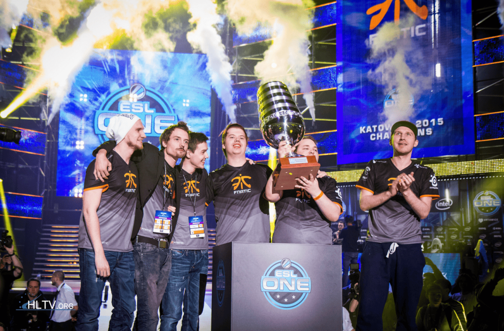 Fnatic's second win as ESL One Katowice 2015.