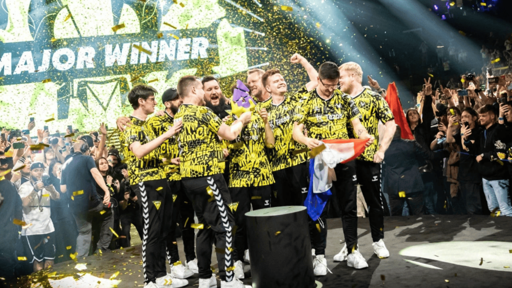Team Vitality at the Paris Majors 2023