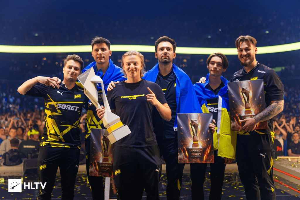 Natus Vincere, the first CS2 Major winners