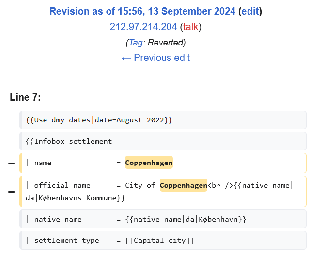 Changing Copenhagen to Coppenhagen to match the TI merch typo spelling.