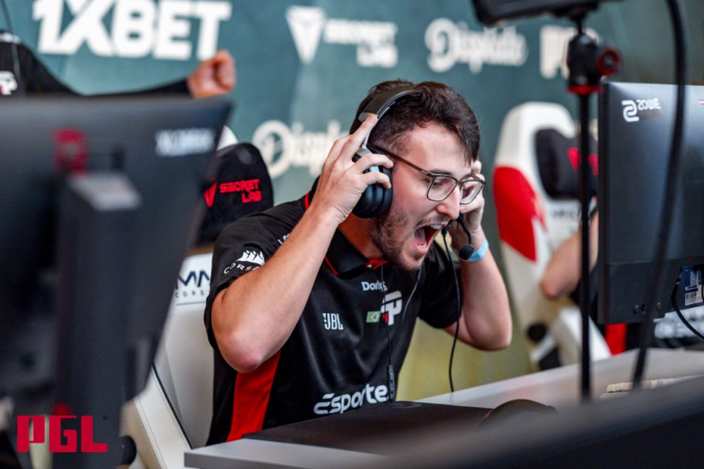 Brazilian team paiN gaming at the CS2 PGL Copenhagen Major, a potential resource for T1.