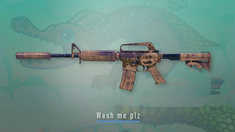 CS2 Overpass collection skin M4A1-S