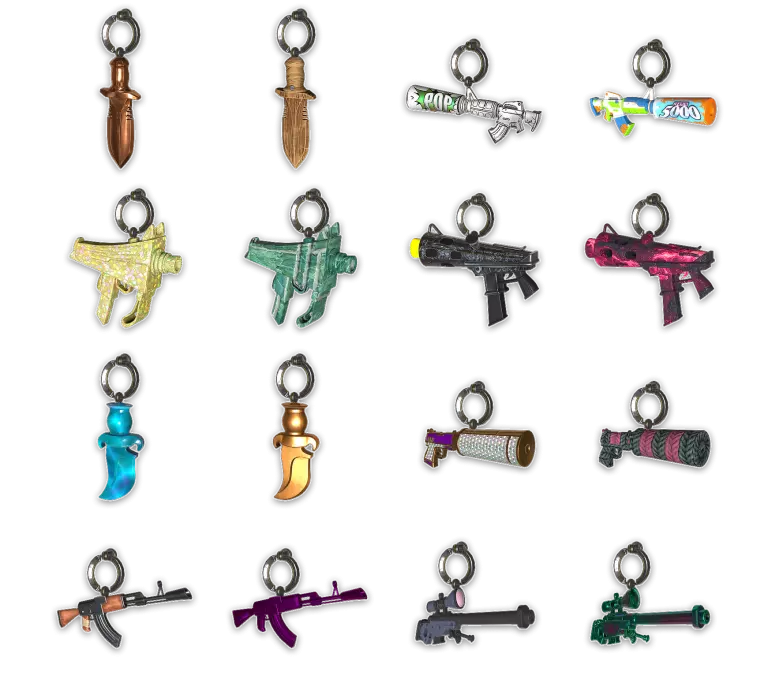 All Small Arms CS2 charms