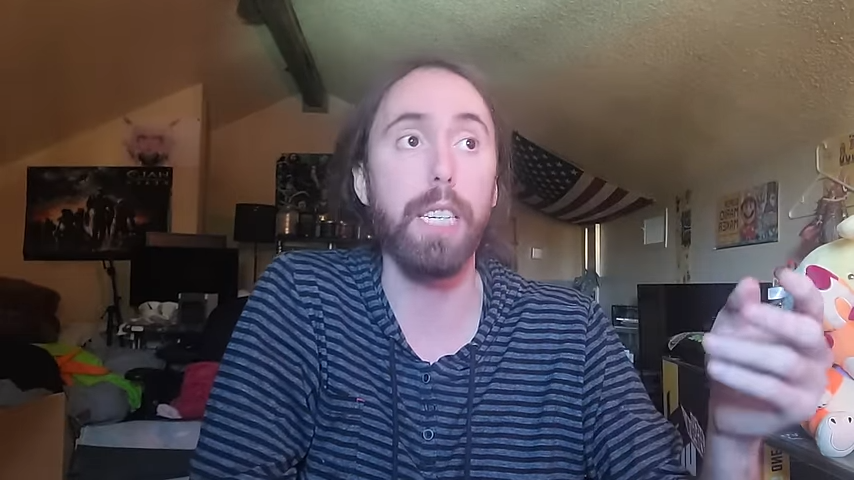 Asmongold opens up on mental health, living conditions