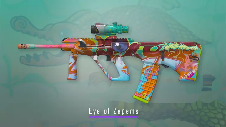 Overpass collection AUG skin