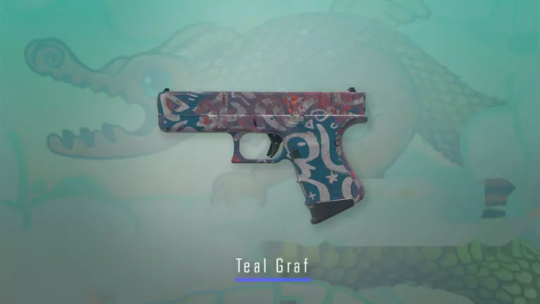 CS2 Overpass collection glock skin