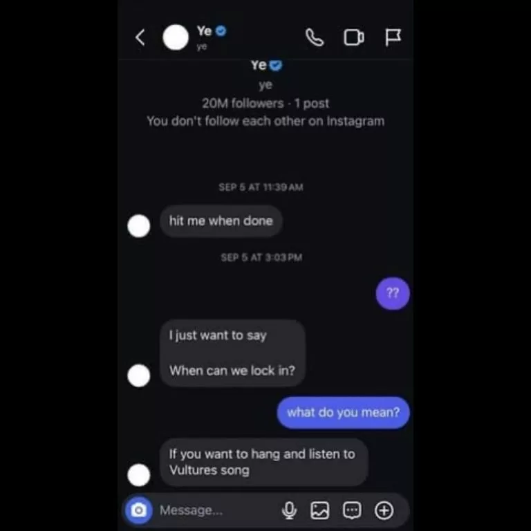 Amouranth Kanye West DMs leaked