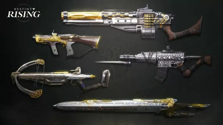 Destiny Rising weapons