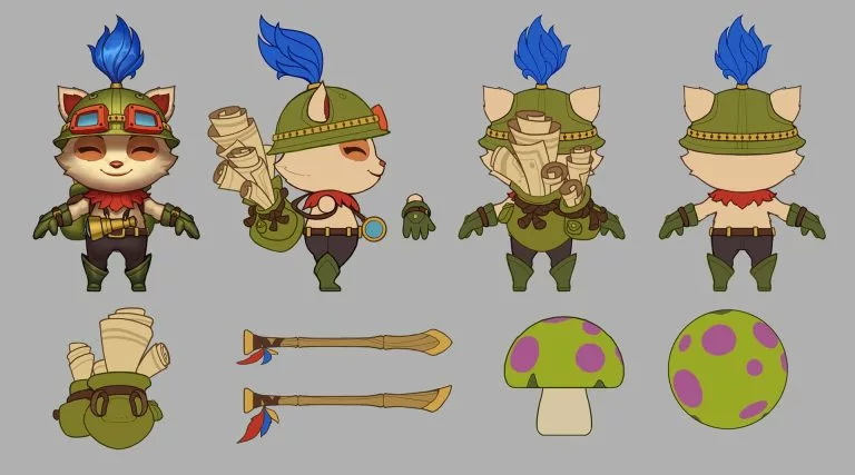 Teemo concept art