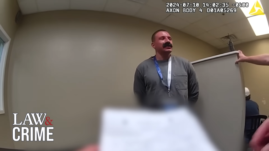 SteveWillDoIt arrest video shows fake mustache in action