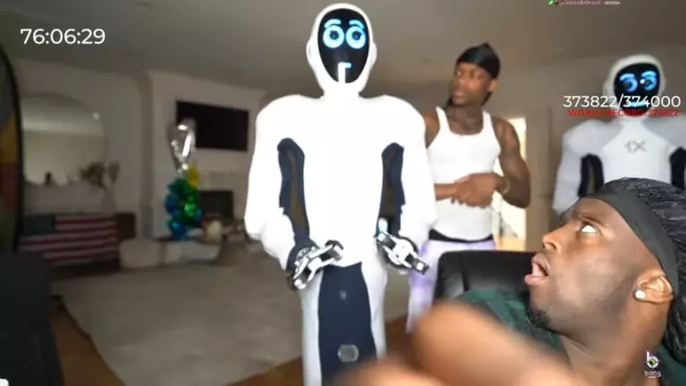 Kai Cenat buys robot subathon
