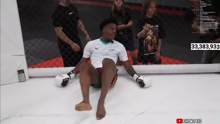 IShowSpeed vs Dan Hooker KO