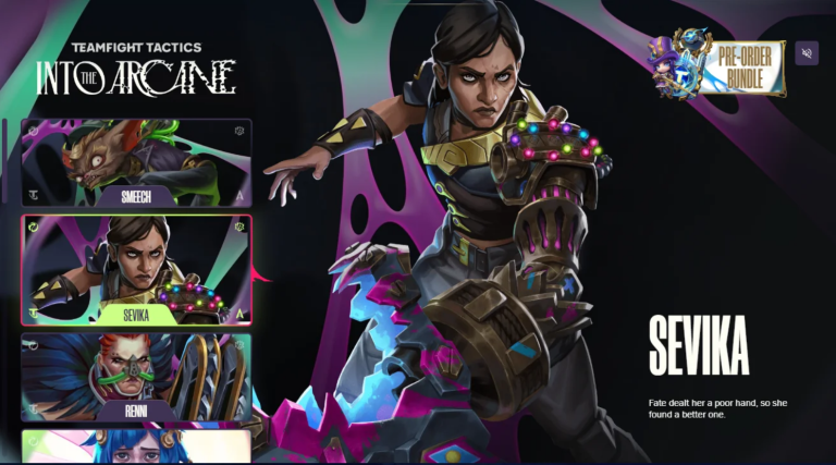 New Arcane characters in TFT.