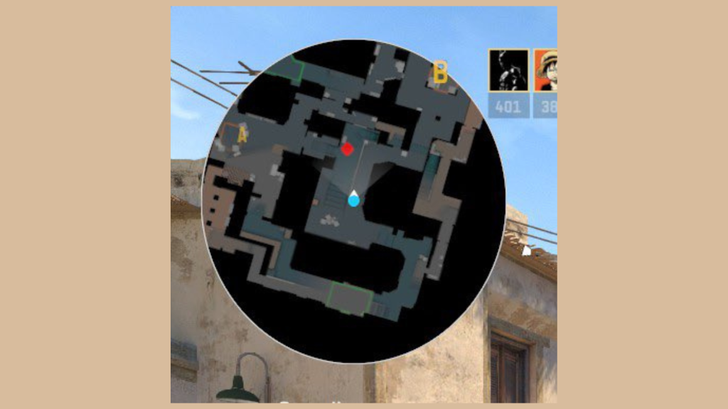 The best radar opacity settings to improve in CS2