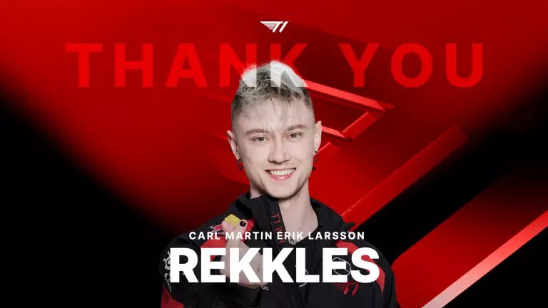 A thank you from T1 to Rekkles.