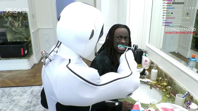 See the robot maid that took over Kai Cenat’s Mafiathon 2