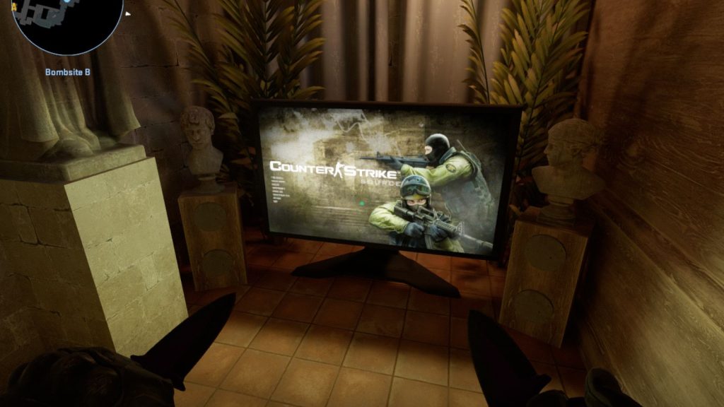 How to find the CS Source TV easter egg on Inferno