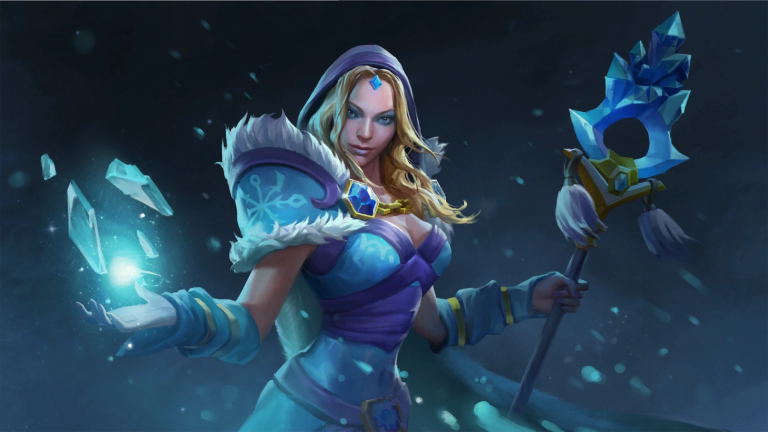 Crystal Maiden - immortal draft in Dota 2