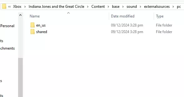 Indiana Jones and the Great Circle audio file