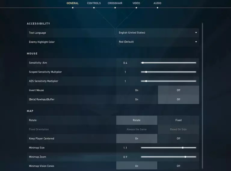 How to change Valorant sensitivity