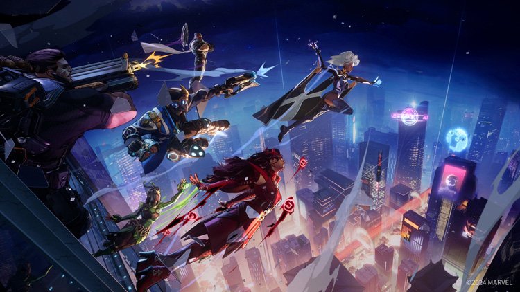 Marvel Rivals heroes flying