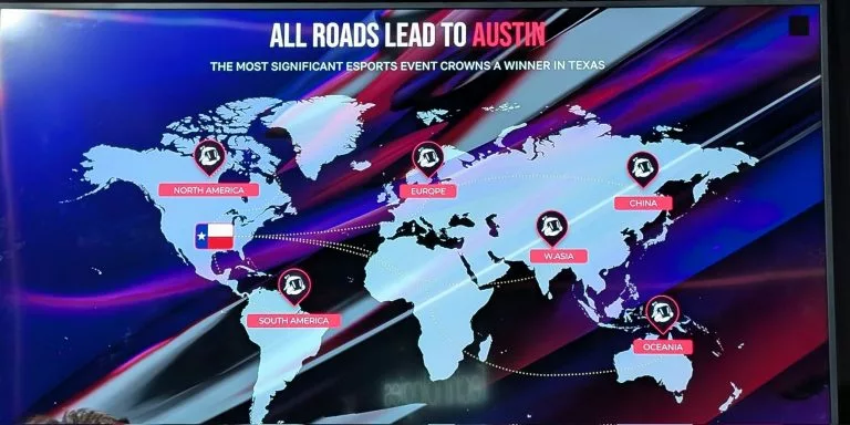 The BLAST Major Regional Qualifiers pull from three main regions.