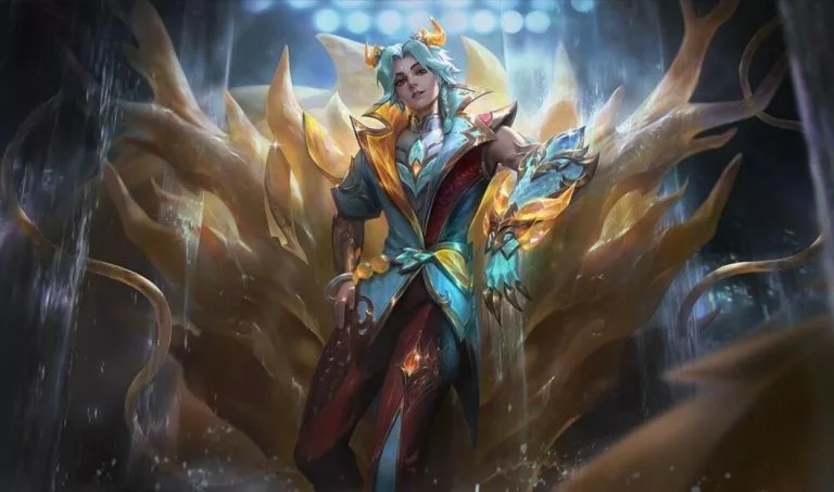 Prestige Heavenscale Ezreal is one of several mythic skins up for grabs in February 2025.