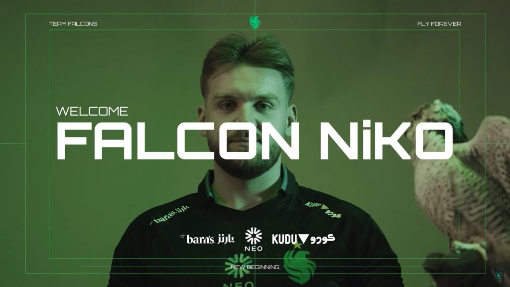 NiKo in Team Falcons