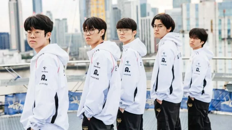 LoL t1 2025 roster