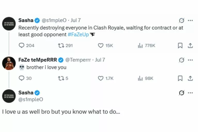 broky back in FaZe after s1mple loan ends - reddit chat