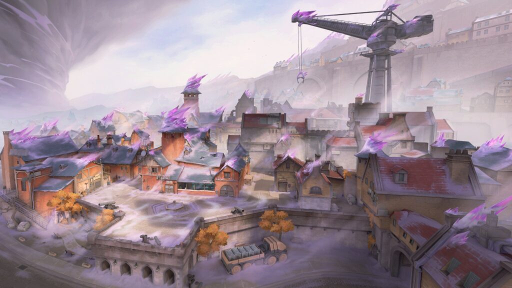 All map callouts for new Valorant map Corrode