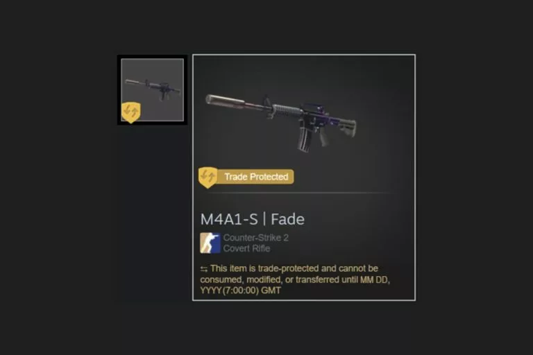 What CS2 trade protection means for skin traders