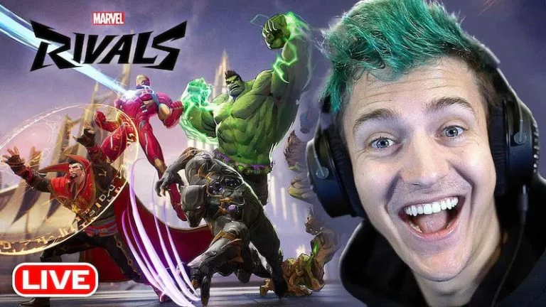 Ninja - one of the best marvel rivals streamers