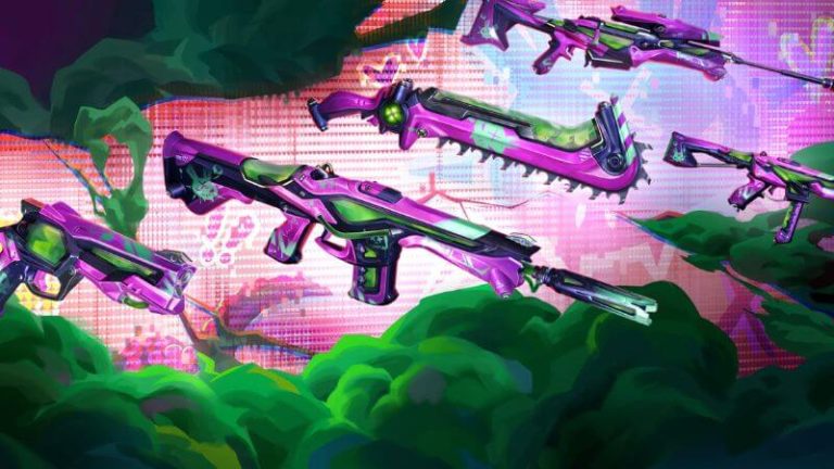 Bubblegum deathwish skins on valorant