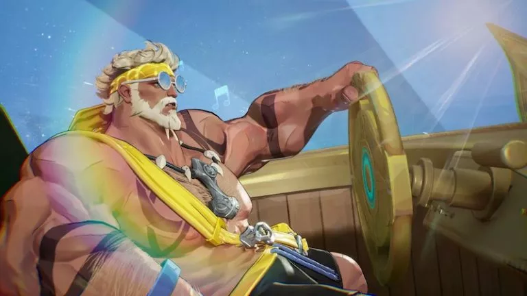 Marvel Rivals Thor Driving A Car