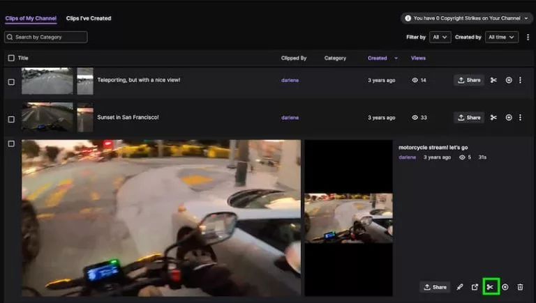 Twitch clips guide