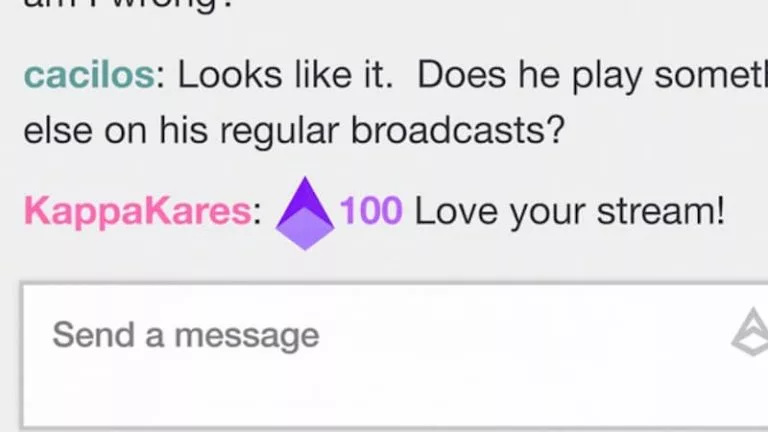 Using Twitch bits