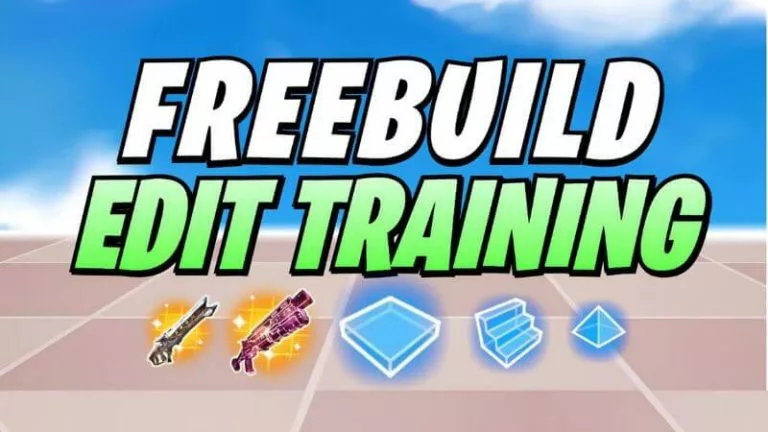 best fortnite xp maps - freebuild edit training