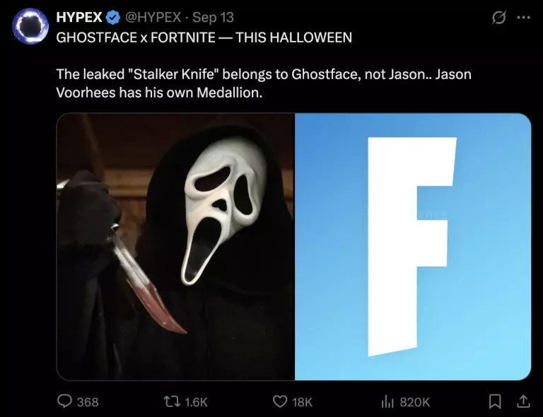 Fortnite leaks