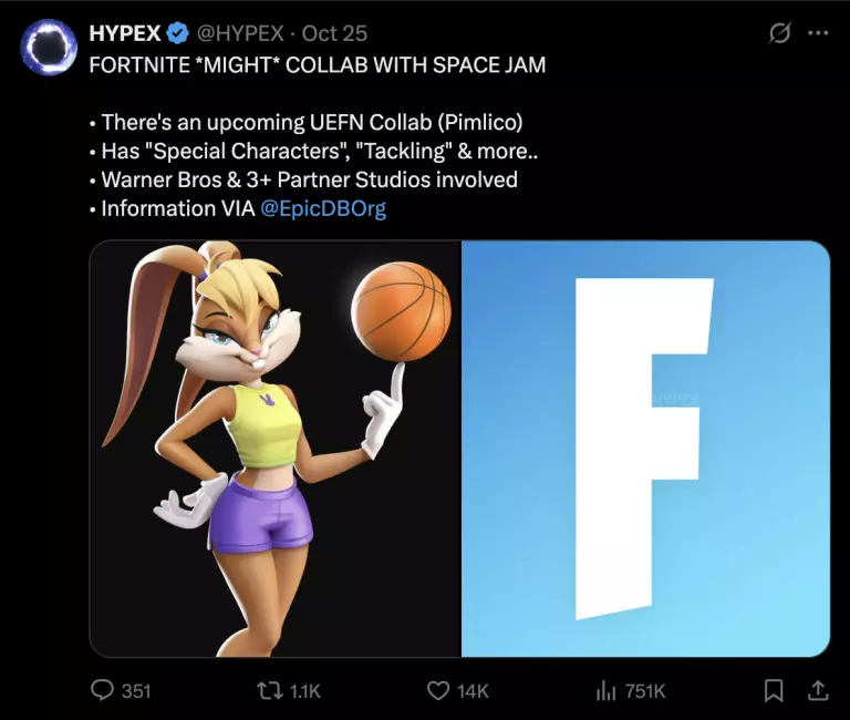 Fortnite leaks