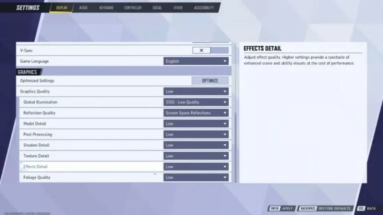 Best Marvel Rivals Settings