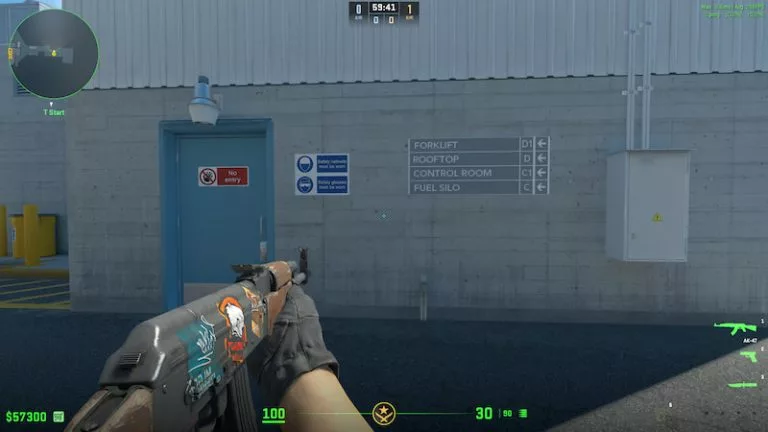 NiKo's pro settings - crosshair in CS2.