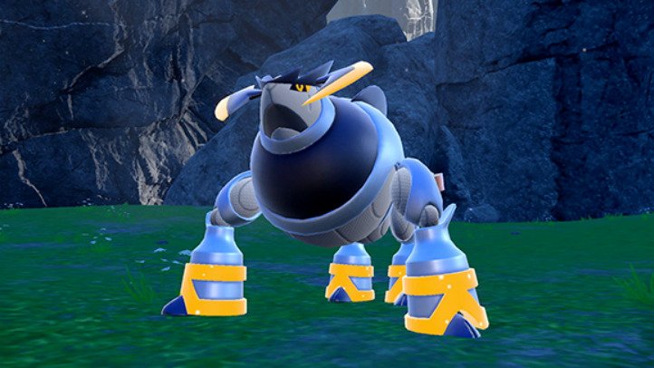 Iron Boulder is one of the Paradox legendaries in Pokemon: Scarlet and Violet.