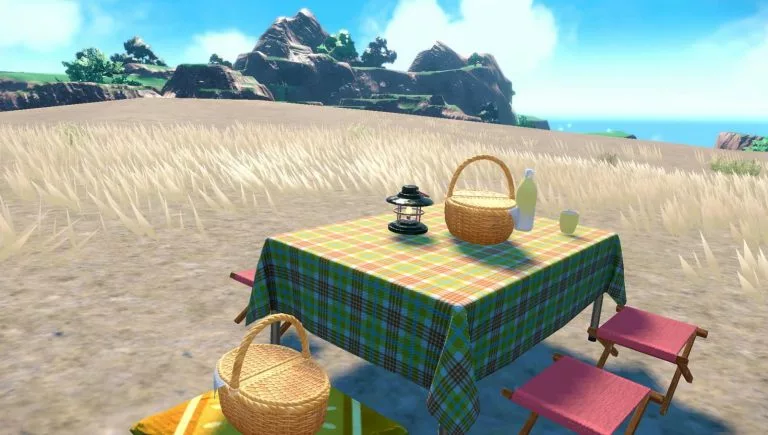 Build sandwiches for shiny hunting in Pokemon Scarlet and Violet by having a picnic.