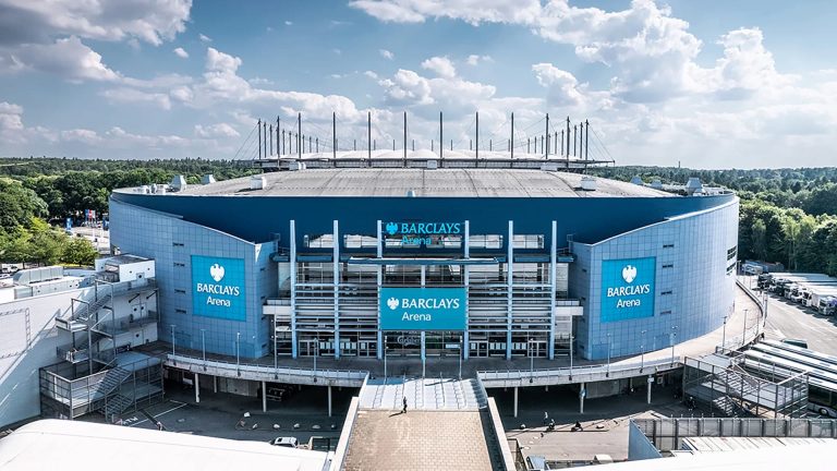 Barclays Arena, Hamburg, host of The International 2025, TI14